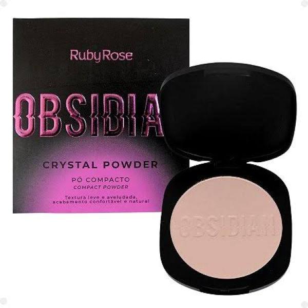 Pó Compacto Obsidian Ruby Rose 9,6g